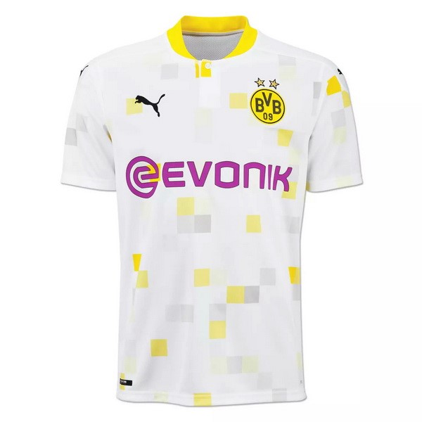 Tailandia Camiseta Borussia Dortmund 3ª Kit 2020 2021 Blanco